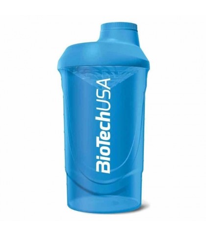 Shaker Biotech albastru 600ml bioplanetshop.ro