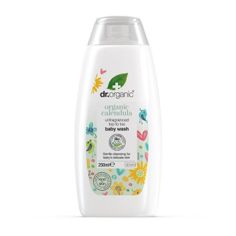 Sampon si gel dus Bio Galbenele pentru bebelusi Dr.Organic 250ml