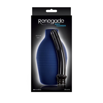Irigator clisma Renegade Body Cleanser Blue / cu ambalaj