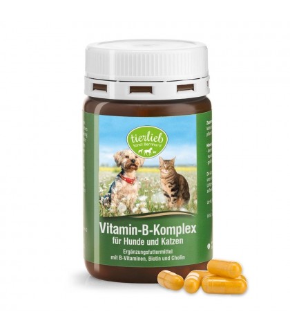 Capsule vitamina B complex Sanct Benhard pentru caini si pisici 120buc