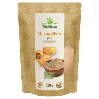 Pudra organica de radacina de maca BioMenu 250gr