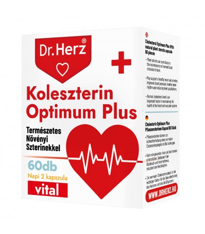 Capsule Colesterol Optimum Plus Dr Herz 60 buc