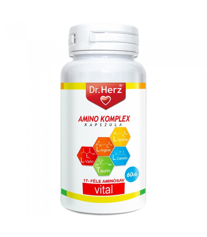 Capsule Amino-complex Dr Herz 60 capsule vegane