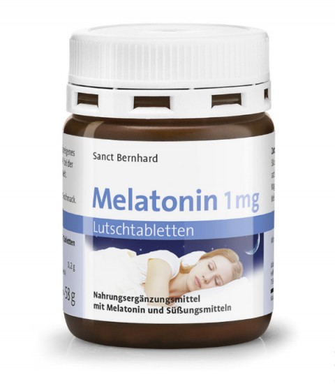 Comprimate masticabile melatonina 1 mg Sanct Bernhard 120 buc