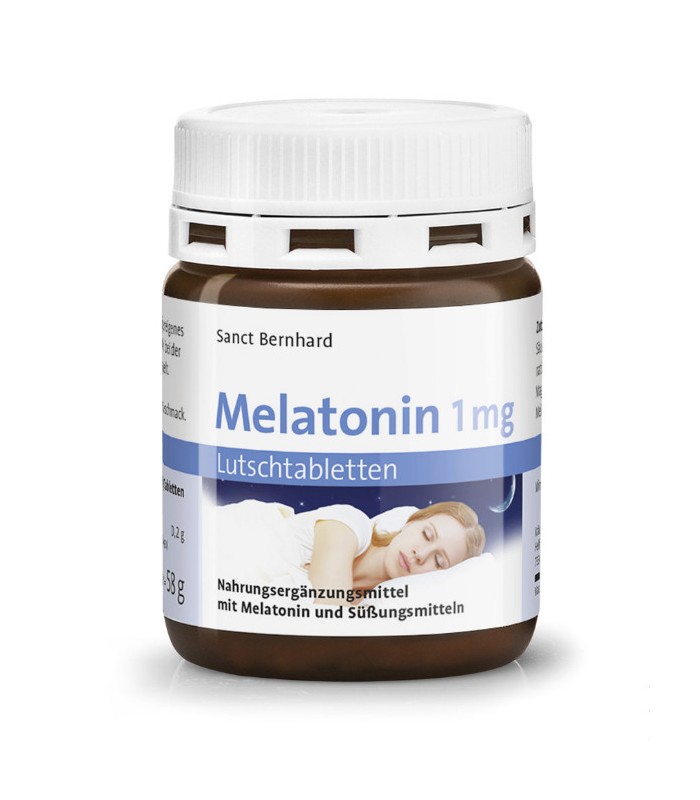 Comprimate masticabile melatonina 1 mg Sanct Bernhard 120 buc