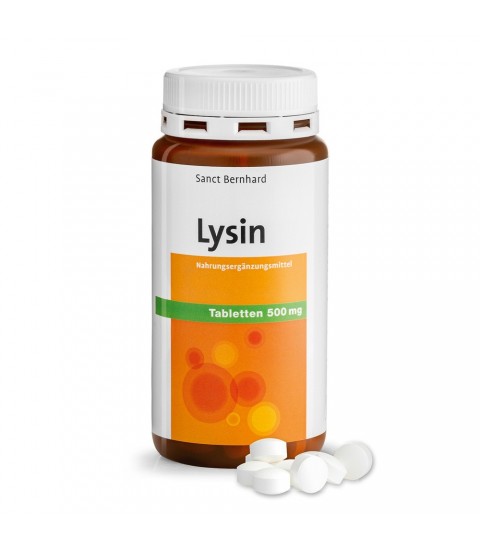 Tablete Lysine 500 mg Sanct Bernhard 180 buc