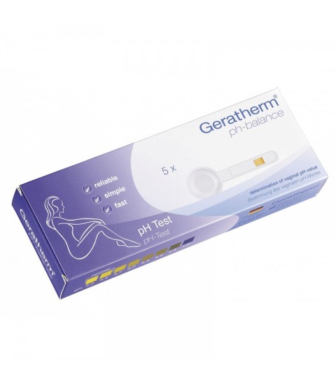 Test rapid Geratherm pentru determinare PH vaginal femei 5 buc