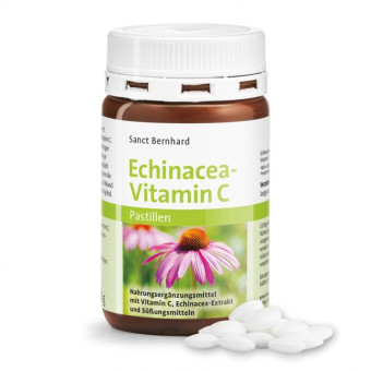 Pastile echinacea si vitamina C Sanct Bernhard 200 buc