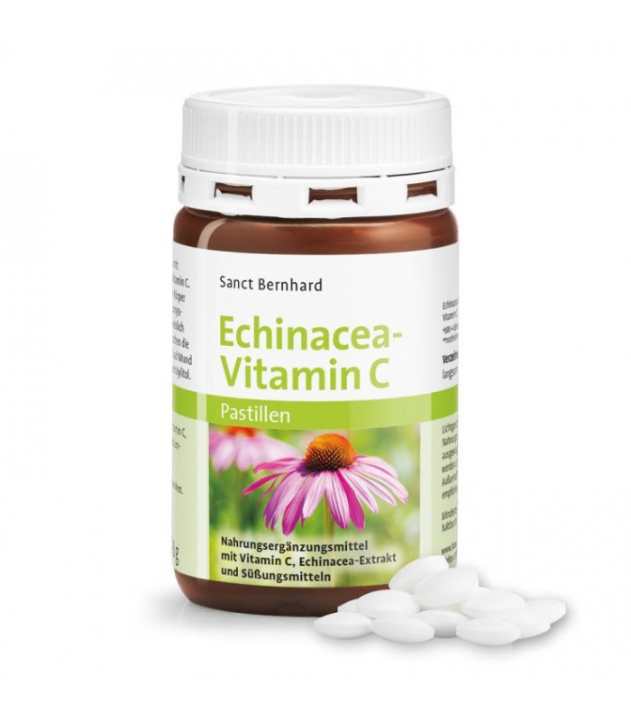 Pastile echinacea si vitamina C Sanct Bernhard 200 buc