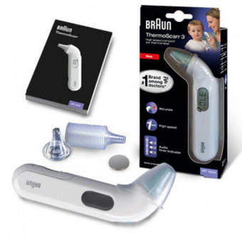 Termometru pentru ureche Braun IRT 3030 ThermoScan 3 cu infrarosu