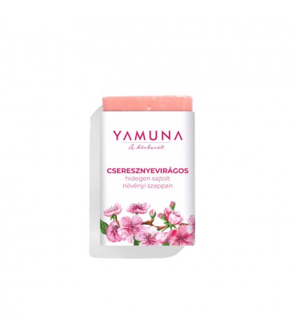 Sapun presat la rece floare de cires Yamuna 110 g