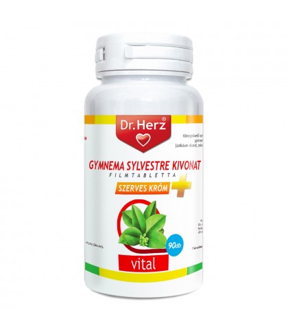 Tablete Gymnema Sylvestre+crom organic Dr Herz 90 buc
