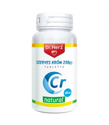Tablete crom organic 250 mg Dr Herz 60 buc