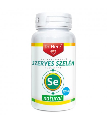 Tablete seleniu organic 100 mg Dr Herz 120 buc