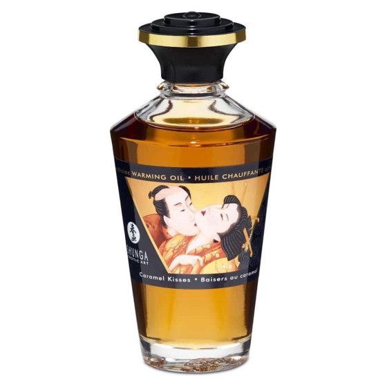 Ulei de masaj afrodisiac SHUNGA cu aroma de caramel 100 ml