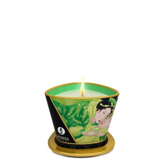 Lumanare masaj si ambient SHUNGA Erotic Art cu parfum ceai verde 170 ml