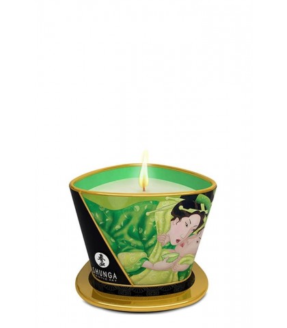 Lumanare masaj si ambient SHUNGA Erotic Art cu parfum ceai verde 170 ml