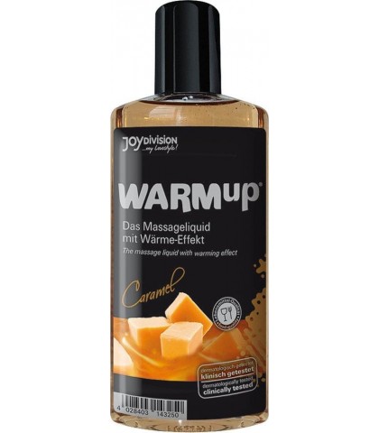 Ulei Masaj Erotic vegan WarmUp Caramel cu efect de incalzire 150 ml