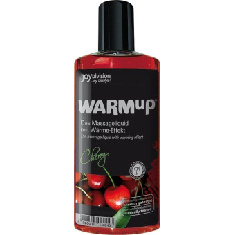 Ulei Masaj Erotic vegan WarmUp Cirese cu efect de incalzire 150 ml