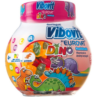 Multivitamine gumate Dino pentru copii Vibovit 50 buc