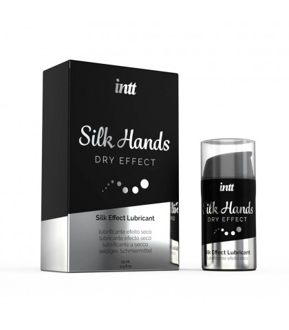 Lubrifiant pe baza de silicon Intt Silk Hands 15 ml / si ambalaj