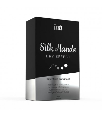 Lubrifiant pe baza de silicon Intt Silk Hands 15 ml / ambalaj