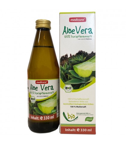 Suc de Aloe vera Bio 330 ml Medicura