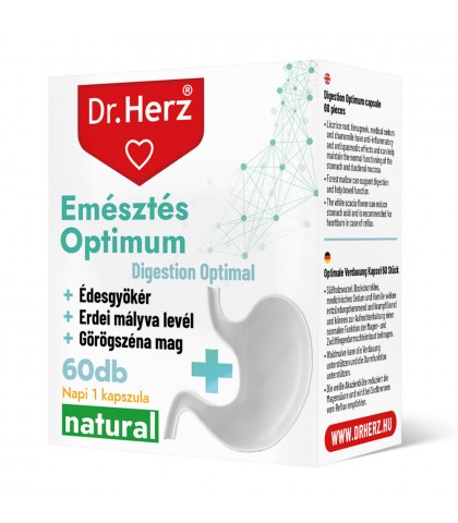 Capsule pentru digestie optima Dr Herz 60 buc