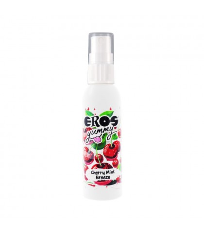 Spray pentru zone intime Eros Yummy cu aroma de cirese si menta 50 ml