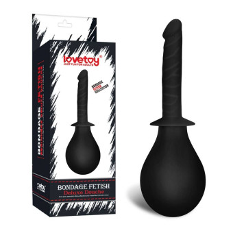 Irigator Lovetoy Bondage Fetish Deluxe Douche Black 1