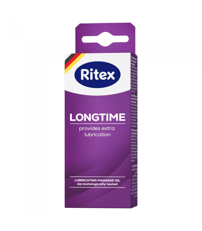 Gel lubrifiant din ulei siliconic medicinal Ritex Longtime 50 ml