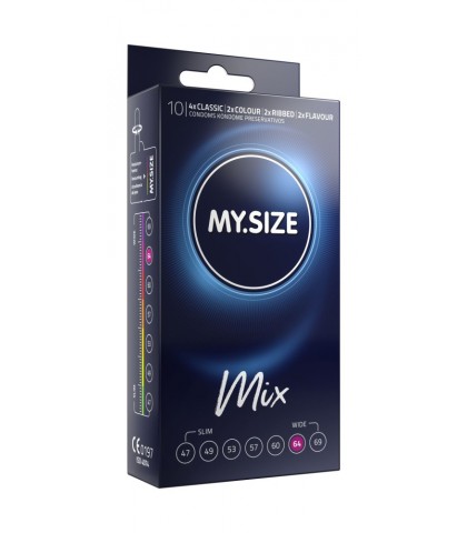 Prezervative My Size Mix 64 mm 10 buc