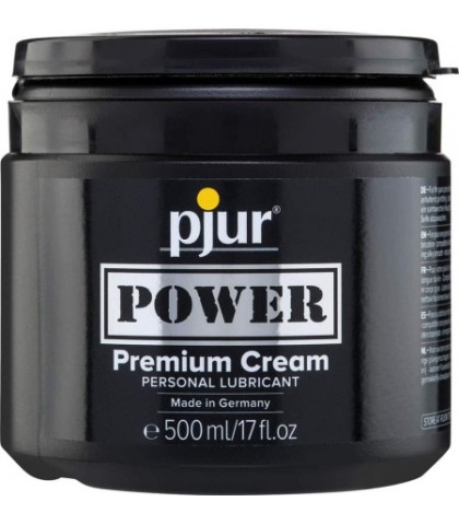 Lubrifiant crema pe baza de apa si silicon Pjur Power 500 ml