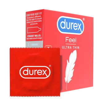 Prezervative Durex Feel Ultra Thin 3 buc