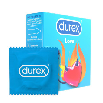 Prezervative Durex Love 4 buc