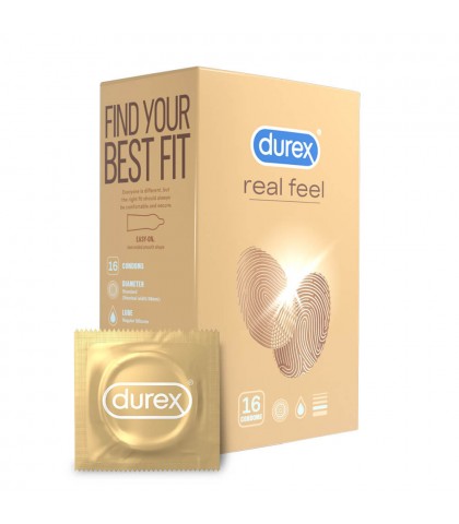 Prezervative Durex Real Feel 16 buc