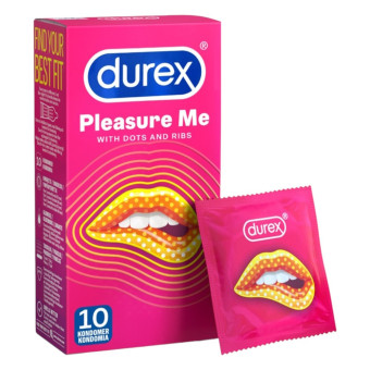 Prezervative Durex Pleasure Me 10 buc