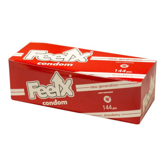 Prezervative Feelx capsuni 144 buc
