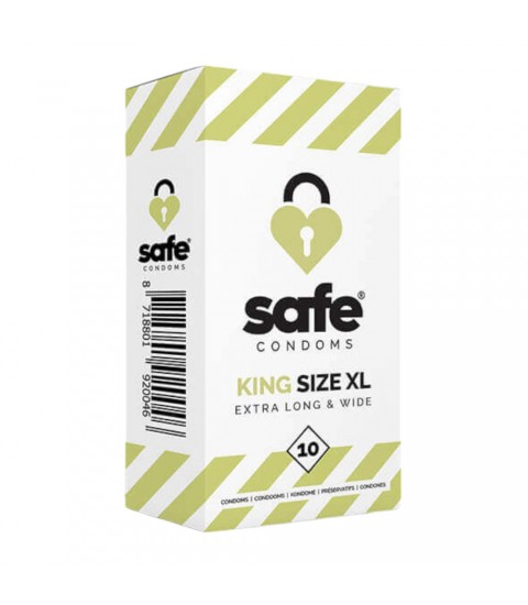 Prezervative Safe King Size XL 10 buc