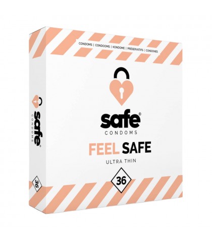 Prezervative ultra subtiri Safe Feel Safe 36 buc