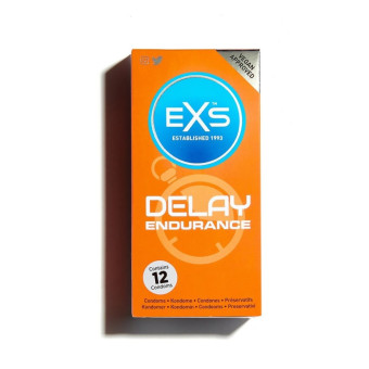 Prezervative pentru intarziere ejaculare EXS Delay 12 buc