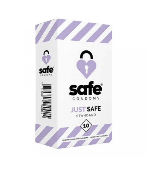 Prezervative Safe Just Safe vanilie 10 buc