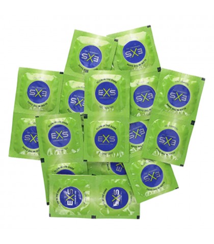 Prezervative vegane fosforescente EXS 100 buc