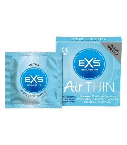 Prezervative subtiri EXS Air Thin 3 buc