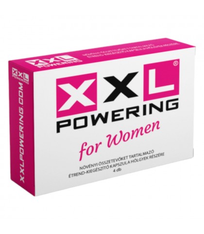 Capsule cu extract de merisor pentru ameliorarea simptomelor ciclului menstrual XXL Powering 4 buc