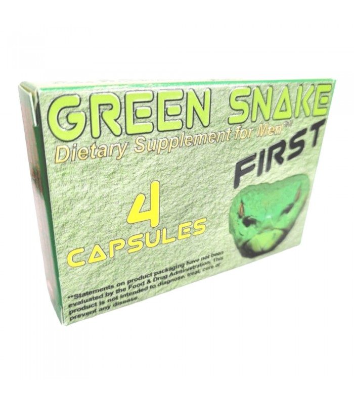 Capsule pentru potenta Green Snake Forte 4 capsule
