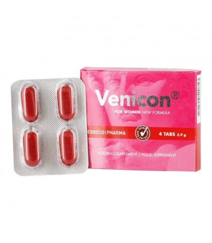 Capsule afrodisiace pentru femei Venicon 4 buc