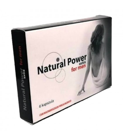 Capsule potenta Natural Power Extra for Men 6 buc
