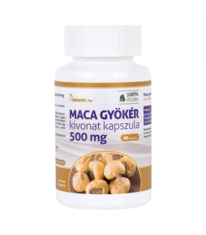 Capsule vegane extract de maca pentru libido 500 mg 60 buc