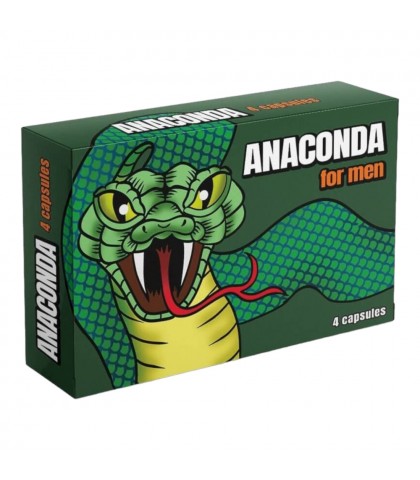 Capsule potenta Anaconda for men 4 buc